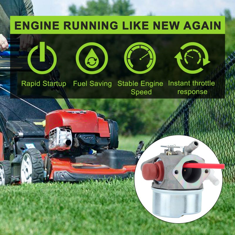 Harbot 640350 640271 640303 carburetor for Toro 20016 20017 20018 22 inch Recycler lawn mower Tecumseh LV195EA LEV120 LV195XA LEV100 5hp 4.5hp 5.5hp 6.0hp 6.5hp 6.75hp Engine Carb Parts - Image 4